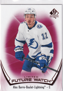 2021-22 UD SP Authentic - Alex Barre-Boulet - Future Watch Limited Red