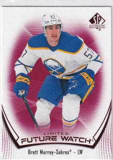 2021-22 UD SP Authentic - Brett Murray - Future Watch Limited Red