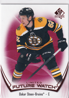 2021-22 UD SP Authentic - Oskar Steen - Future Watch Limited Red