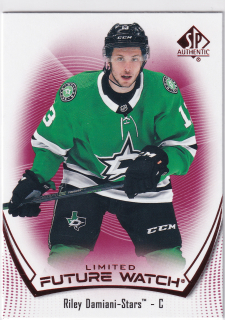 2021-22 UD SP Authentic - Riley Damiani - Future Watch Limited Red