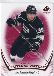 2021-22 UD SP Authentic - Alex Turcotte - Future Watch Limited Red