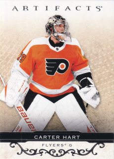 2021-22 UD Artifacts - Carter Hart #9