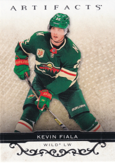 2021-22 UD Artifacts - Kevin Fiala