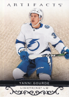 2021-22 UD Artifacts - Yanni Gourde #24