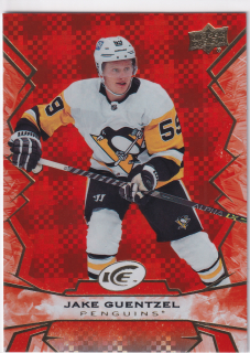 2022-23 UD Ice - Jake Guentzel - Orange