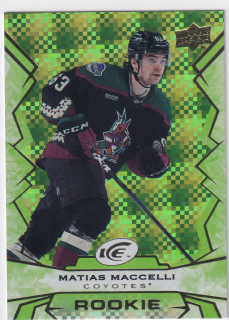 2022-23 UD Ice - Matias Maccelli - Rookie Green