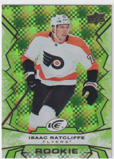 2022-23 UD Ice - Isaac Ratcliffe - Rookie Green