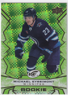 2022-23 UD Ice - Michael Eyssimont - Rookie Green