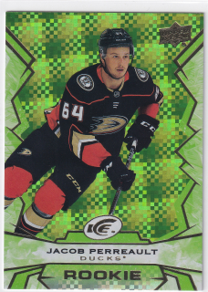 2022-23 UD Ice - Jacob Perreault - Rookie Green