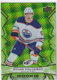 2022-23 UD Ice - Dylan Holloway - Rookie Green