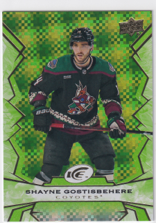 2022-23 UD Ice - Shayne Gostisbehere - Green