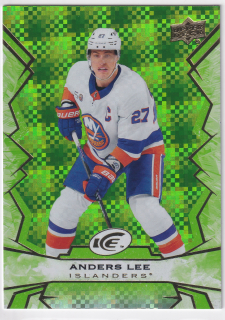 2022-23 UD Ice - Anders Lee - Green