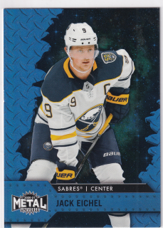 2020-21 UD Skybox Metal Universe - Jack Eichel - Blue