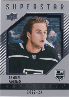 2022-23 UD Series 2 - Samuel Fagemo - Honor Roll