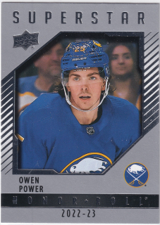 2022-23 UD Series 2 - Owen Power - Honor Roll 
