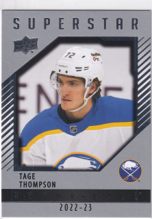 2022-23 UD Series 1 - Tage Thompson - Honor Roll