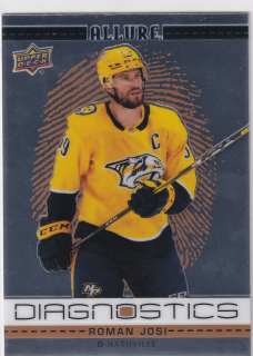 2020-21 UD Allure - Roman Josi - Diagnostics