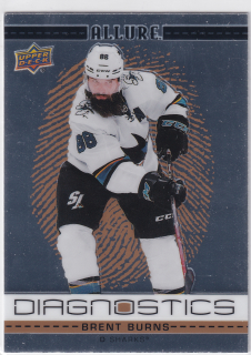 2020-21 UD Allure - Brent Burns - Diagnostics
