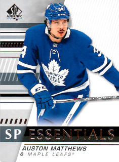 2019-20 UD SP Authentic - Auston Matthews - SP Essentials #SPE-AM