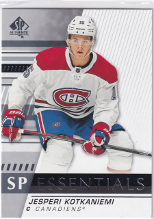 2019-20 UD SP Authentic - Jesperi Kotkaniemi - SP Essentials