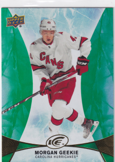 2021-22 UD Ice - Morgan Geekie - 20-21 Green