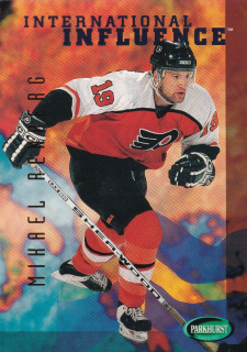 1995-96 Parkhurst International - Mikael Renberg - International Influence #243