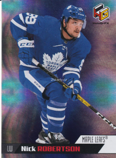 2020-21 UD Extended Series - Nick Robertson - HoloGrFX