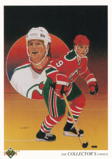 1990-91 UD Series - Kirk Muller - New Jersey Devils Checklist
