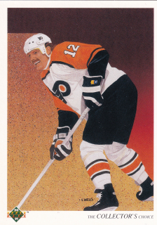 1990-91 UD Series - Tim Kerr - Philadelphia Flyers Checklist
