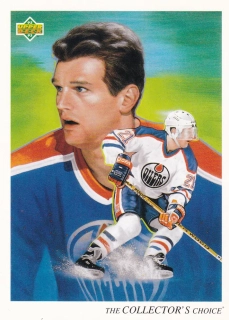 1992-93 UD Series - Vincent Damphousse - Edmonton Oilers Checklist