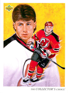 1992-93 UD Series - Kevin Todd - New Jersey Devils Checklist #11