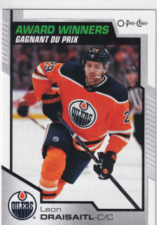 2020-21 UD O-Pee-Chee - Leon Draisaitl - Award Winners