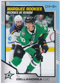 2020-21 UD O-Pee-Chee - Ty Dellandrea - Marquee Rookie Blue Border