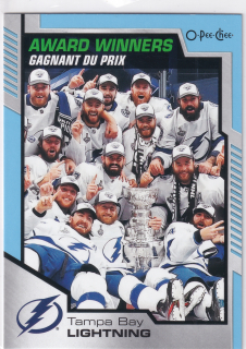 2020-21 UD O-Pee-Chee - Tampa Bay Lightning - Award Winners Blue Border