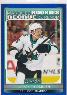 2021-22 UD O-Pee-Chee - Jonathan Dahlen - Marquee Rookies Blue Border