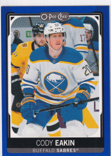 2021-22 UD O-Pee-Chee - Cody Eakin - Blue Border