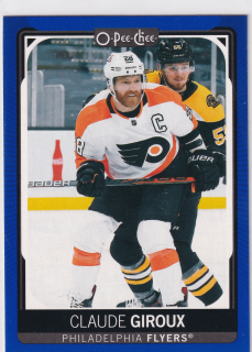 2021-22 UD O-Pee-Chee - Claude Giroux - Blue Border