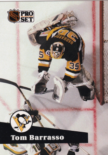 1991-92 Pro Set - Tom Barrasso (English)