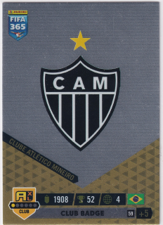 2023 Panini Adrenalyn XL Fifa 365 - CA Mineiro - Club Badge