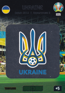2020 Panini Adrenalyn XL UEFA Euro - Ukraine - Team Logo