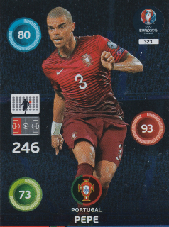 2015 Panini Adrenalyn XL Road to UEFA Euro 2016 - Pepe - Defensive Rock