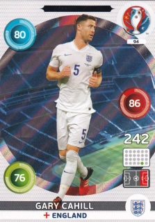 2015 Panini Adrenalyn XL UEFA Euro - Gary Cahill - Defensive Rock