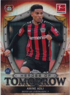 2021-22 Topps Chrome Bundesliga - Amine Adli - Heroes of Tomorrow