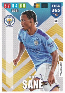 2019-20 Panini FIFA 365 Adrenalyn XL - Leroy Sane