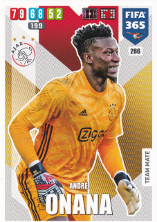 2019-20 Panini FIFA 365 Adrenalyn XL - Andre Onana