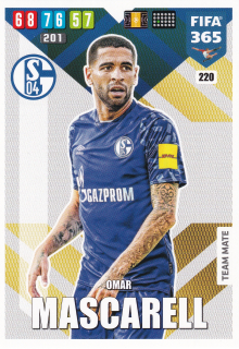 2019-20 Panini FIFA 365 Adrenalyn XL - Omar Mascarell