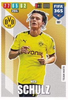 2019-20 Panini FIFA 365 Adrenalyn XL - Nico Schulz