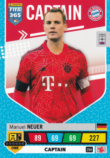 2023 Panini Adrenalyn XL Fifa 365 - Manuel Neuer - Captain