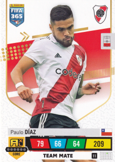 2023 Panini Adrenalyn XL Fifa 365 - Paulo Diaz
