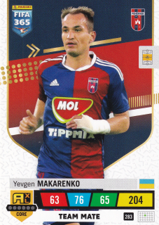 2023 Panini Adrenalyn XL Fifa 365 - Yevgen Makarenko